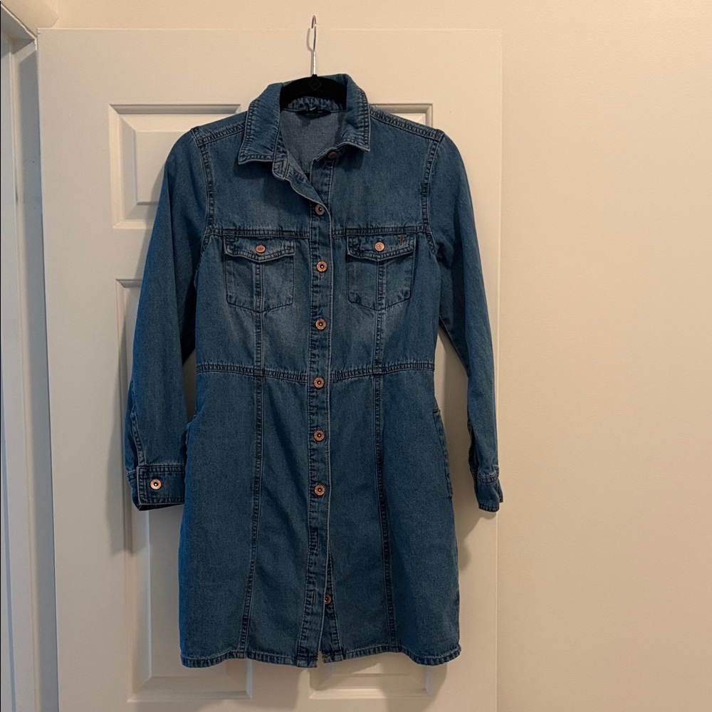 Frye Long Sleeve Denim Dress